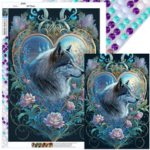 Load image into Gallery viewer, Diamond Painting - Full Round - Wolf (50*70CM)