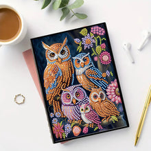 Load image into Gallery viewer, Special Shaped Girl Diamond Painting Diary Book for Birthdays Or Christmas Gifts