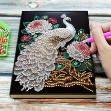 Load image into Gallery viewer, Special Shaped Girl Diamond Painting Diary Book for Birthdays Or Christmas Gifts