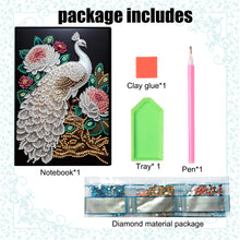 Load image into Gallery viewer, Special Shaped Girl Diamond Painting Diary Book for Birthdays Or Christmas Gifts