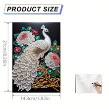 Load image into Gallery viewer, Special Shaped Girl Diamond Painting Diary Book for Birthdays Or Christmas Gifts