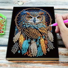 Load image into Gallery viewer, Special Shaped Girl Diamond Painting Diary Book for Birthdays Or Christmas Gifts