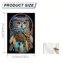 Load image into Gallery viewer, Special Shaped Girl Diamond Painting Diary Book for Birthdays Or Christmas Gifts