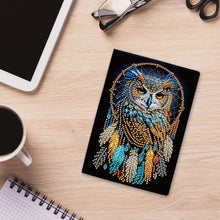 Load image into Gallery viewer, Special Shaped Girl Diamond Painting Diary Book for Birthdays Or Christmas Gifts