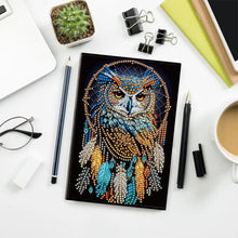 Load image into Gallery viewer, Special Shaped Girl Diamond Painting Diary Book for Birthdays Or Christmas Gifts