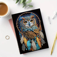 Load image into Gallery viewer, Special Shaped Girl Diamond Painting Diary Book for Birthdays Or Christmas Gifts