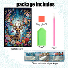 Load image into Gallery viewer, Special Shaped Girl Diamond Painting Diary Book for Birthdays Or Christmas Gifts