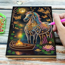 Load image into Gallery viewer, Special Shaped Girl Diamond Painting Diary Book for Birthdays Or Christmas Gifts