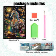 Load image into Gallery viewer, Special Shaped Girl Diamond Painting Diary Book for Birthdays Or Christmas Gifts
