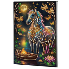 Load image into Gallery viewer, Special Shaped Girl Diamond Painting Diary Book for Birthdays Or Christmas Gifts