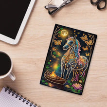 Load image into Gallery viewer, Special Shaped Girl Diamond Painting Diary Book for Birthdays Or Christmas Gifts