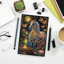 Load image into Gallery viewer, Special Shaped Girl Diamond Painting Diary Book for Birthdays Or Christmas Gifts