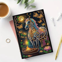 Load image into Gallery viewer, Special Shaped Girl Diamond Painting Diary Book for Birthdays Or Christmas Gifts