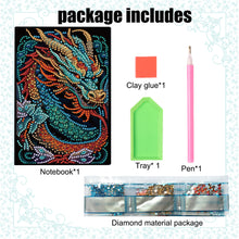 Load image into Gallery viewer, Special Shaped Girl Diamond Painting Diary Book for Birthdays Or Christmas Gifts