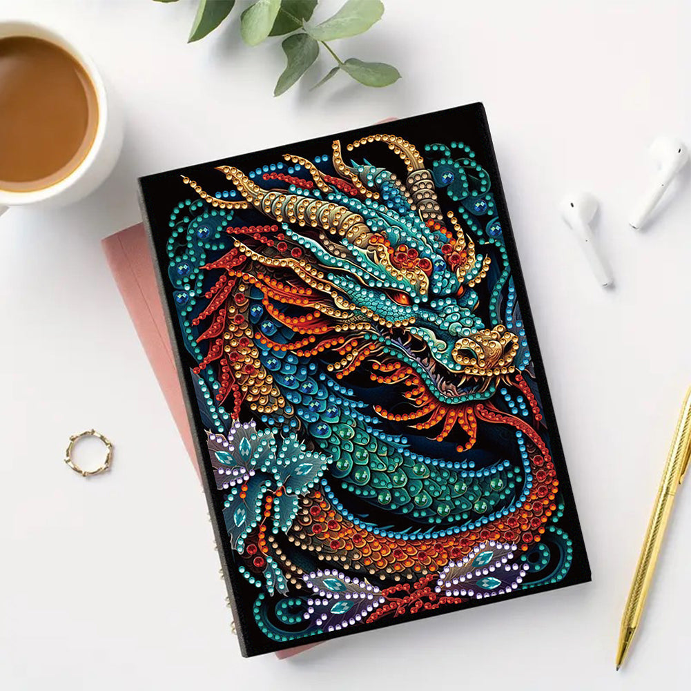 Special Shaped Girl Diamond Painting Diary Book for Birthdays Or Christmas Gifts