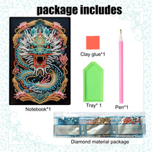 Load image into Gallery viewer, Special Shaped Girl Diamond Painting Diary Book for Birthdays Or Christmas Gifts