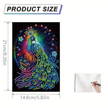 Load image into Gallery viewer, Special Shaped Girl Diamond Painting Diary Book for Birthdays Or Christmas Gifts