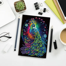 Load image into Gallery viewer, Special Shaped Girl Diamond Painting Diary Book for Birthdays Or Christmas Gifts