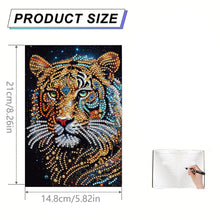 Load image into Gallery viewer, Special Shaped Girl Diamond Painting Diary Book for Birthdays Or Christmas Gifts