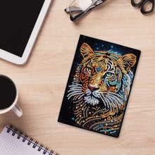 Load image into Gallery viewer, Special Shaped Girl Diamond Painting Diary Book for Birthdays Or Christmas Gifts