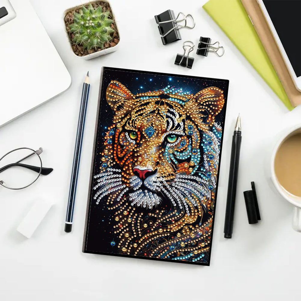 Special Shaped Girl Diamond Painting Diary Book for Birthdays Or Christmas Gifts