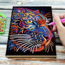 Load image into Gallery viewer, Special Shaped Girl Diamond Painting Diary Book for Birthdays Or Christmas Gifts