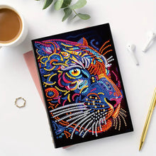 Load image into Gallery viewer, Special Shaped Girl Diamond Painting Diary Book for Birthdays Or Christmas Gifts