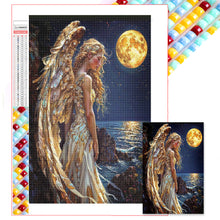 Load image into Gallery viewer, Diamond Painting - Full Square - Angel Under The Moon (40*60CM)
