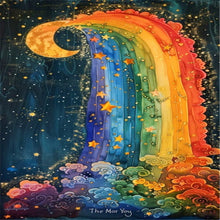Load image into Gallery viewer, Diamond Painting - Full Square - Rainbow Moonlight (40*70CM)