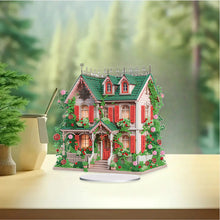 Load image into Gallery viewer, Flower House Acrylic Diamond Painting Tabletop Ornaments Kit for Adults Beginner