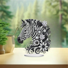 Load image into Gallery viewer, Animal Acrylic Diamond Painting Tabletop Ornaments Kit Desktop Diamond Art Kits
