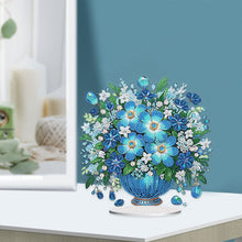 Load image into Gallery viewer, Flowers Table Top Diamond Painting Ornament Kits for Home Office Desktop Decor