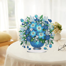 Load image into Gallery viewer, Flowers Table Top Diamond Painting Ornament Kits for Home Office Desktop Decor