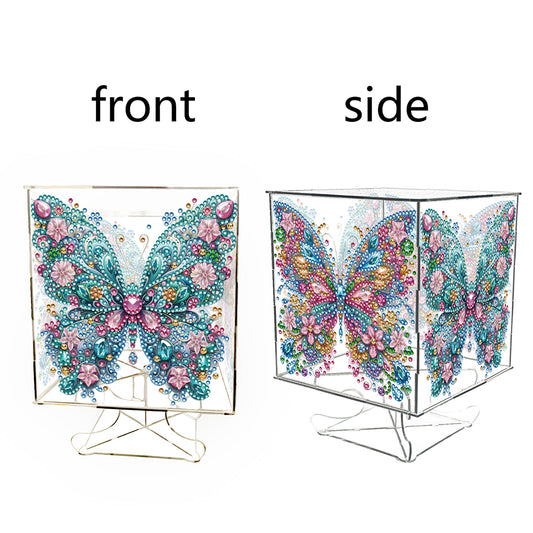 Four Sided Butterfly Multifunctional Diamond Night Lamp for Adults Beginners