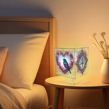 Load image into Gallery viewer, Four Sided Butterfly Multifunctional Diamond Night Lamp for Adults Beginners
