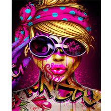 Load image into Gallery viewer, Diamond Painting - Full Round - Girl (40*50CM)