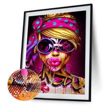 Load image into Gallery viewer, Diamond Painting - Full Round - Girl (40*50CM)