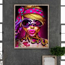 Load image into Gallery viewer, Diamond Painting - Full Round - Girl (40*50CM)