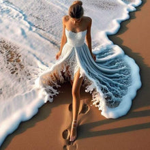 Load image into Gallery viewer, Diamond Painting - Full Round - Girl In Wave Skirt (40*40CM)