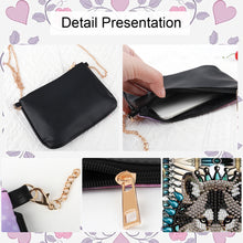 Load image into Gallery viewer, 5D Diamond Painting Crossbody Chain Bags Leather Diamond Art Purses for Adults