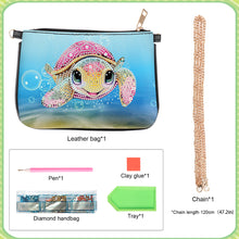 Load image into Gallery viewer, 5D Diamond Painting Crossbody Chain Bags Leather Diamond Art Purses for Adults