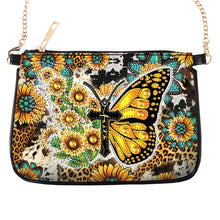 Load image into Gallery viewer, 5D Diamond Painting Crossbody Chain Bags Leather Diamond Art Purses for Adults