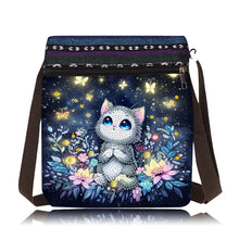 Load image into Gallery viewer, Bathing Elephant Special Shape Diamond Painting Crossbody Bag for Outdoor Travel
