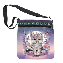 Load image into Gallery viewer, Bathing Elephant Special Shape Diamond Painting Crossbody Bag for Outdoor Travel