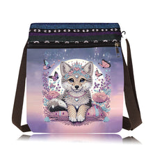 Load image into Gallery viewer, Bathing Elephant Special Shape Diamond Painting Crossbody Bag for Outdoor Travel
