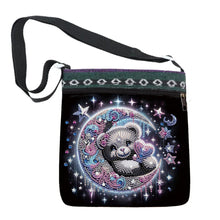 Load image into Gallery viewer, Bathing Elephant Special Shape Diamond Painting Crossbody Bag for Outdoor Travel