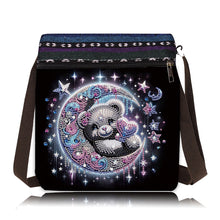Load image into Gallery viewer, Bathing Elephant Special Shape Diamond Painting Crossbody Bag for Outdoor Travel
