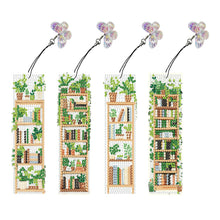 Load image into Gallery viewer, 4 Pcs Animal Diamond Painting Bookmarks Diamond Art Bookmarks for Book Lovers
