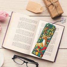 Load image into Gallery viewer, 3 Pcs Flower Diamond Painting Bookmarks Diamond Art Bookmarks for Book Lovers