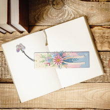 Load image into Gallery viewer, 3 Pcs Flower Diamond Painting Bookmarks Diamond Art Bookmarks for Book Lovers